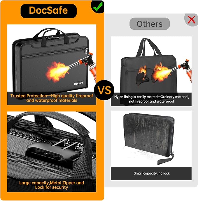 DocSafe Accordion File Organizer Bag - Image 4