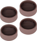 Non Slip Furniture Pads, 1.5” Round Rubber Caster Cups, Anti-Slip Gripper by VOCOMO