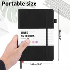 Thboxes 80 Sheets Lined Journal Notebook, 5.7" X 8.3" Writing & Journaling - Image 3