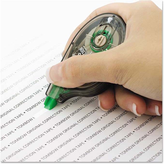 Tombow 68620 MONO Correction Tape, Non-Refillable, 1/6" x 394" - Image 2