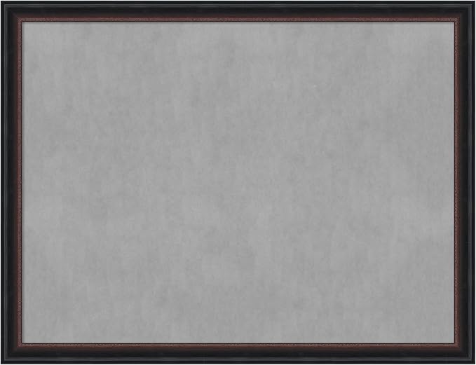 Amanti Art Black Framed Magnetic Board 20x26 Medium Vision Board by AmantiArt