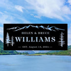 Wedding Gifts for Couples 2025, Personalized Wedding Gift, Custom Family Name by YCHARTSIGN