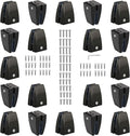 KSWLOR 20 PCS Office Desk Partition Support Bracket, Desk Divider Clamp by KSWLOR
