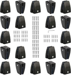 KSWLOR 20 PCS Office Desk Partition Support Bracket, Desk Divider Clamp by KSWLOR