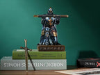 HDMbigmi King's Guard Leader Cloak Warrior Knight Pen Holder Mobile Phone Stand - Image 9