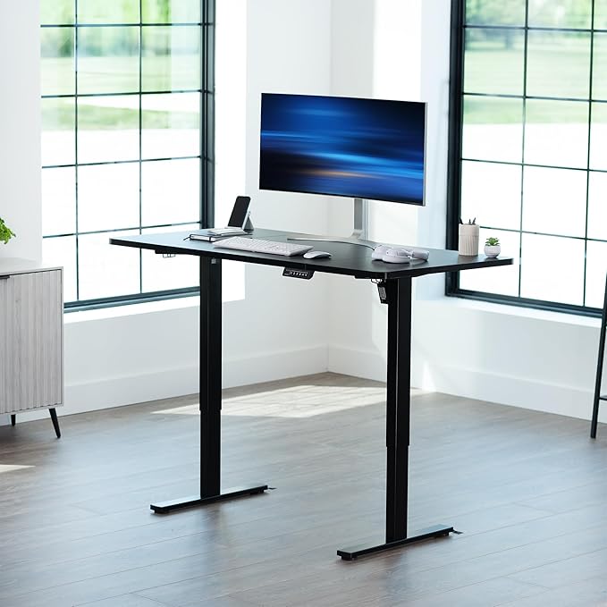 VIVO Electric 60 x 30 in Standing Desk, Memory Height Adjustment, 1B Series - Image 2