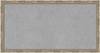 Amanti Art Silver Framed Magnetic Board 14x26 Small Vision Board by AmantiArt