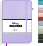 Annecy Lined Journal Notebook, Hardcover Leather Journal by Annecy