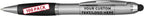 DISCOUNT PROMOS Custom Stylus Ballpoint Pens Set of 100, Personalized Bulk Pack