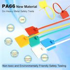 6 in Cable Tags Zip Tie Labels, Nylon Cable Ties - Image 3