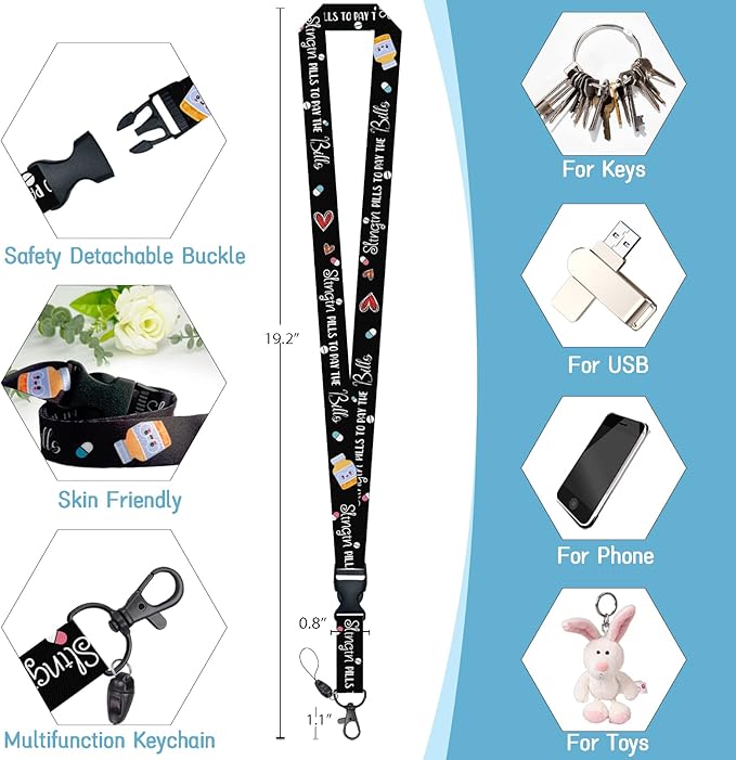ID Badge Holder with Breakaway Lanyard, Nurse Lanyards - Image 5
