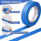12 Rolls Blue Painters Tape Bulk 3 inch x 60 Yards, Total 720 Yd, Painters - Image 3