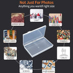 Photo Storage Box 4x6, 18 Inner Extra Large Organizer Acid-Free Photo Keeper - Image 2