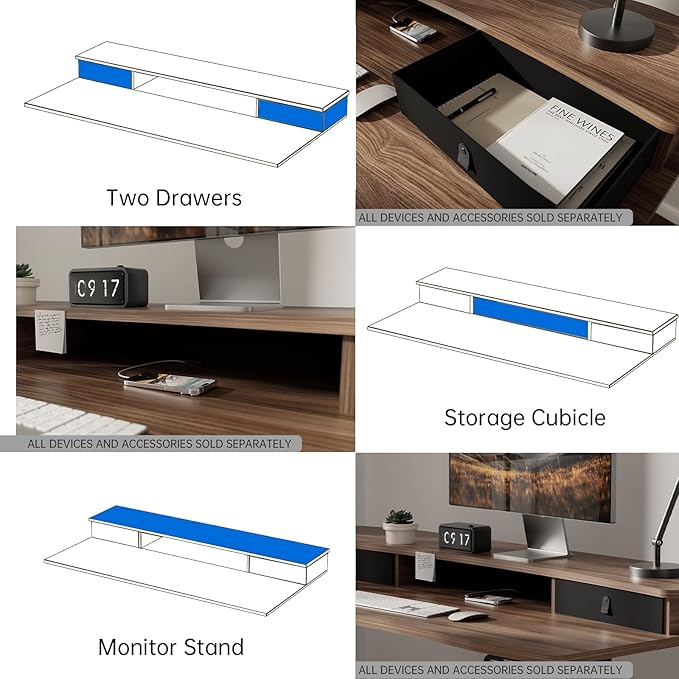HUANUO 55" x 26" Electric Standing Desk - Image 5