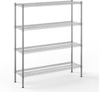 Regal Altair 14" Deep x 48" Wide x 54" Height Wire Shelving Kit | 4-Tier | NSF by Regal+Altair