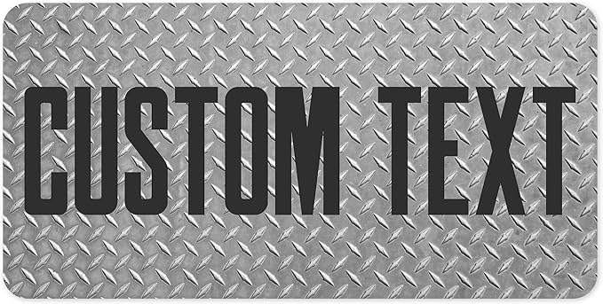 Custom Sign, Custom Street Sign, 11 Font Colors, 13 Font Styles, 4 Hole Options by MySignCenter