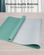 Leather Desk Pad Protector, Desk Mat, Large Mouse Pad, Non-Slip Desk Pad - Image 2