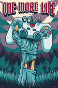 Grupo Erik Gamer One More Life Poster - 36 x 24 in / 91.5 x 61 cm, Gifts | Shipped Rolled Up - Cool Posters, Art Poster, Wall Posters & Prints | Gaming Gifts, Gamer Room Decor
