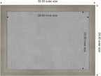 Amanti Art Grey Framed Magnetic Board 24x32 Medium Vision Board - Image 2