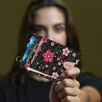 BWEGRHE Small Travel Wallets, RFID Blocking PU Leather Credit Card Holder - Image 6