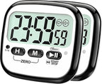 AyayaBoss 2-Pack Magnetic Kitchen Timers by AyayaBoss