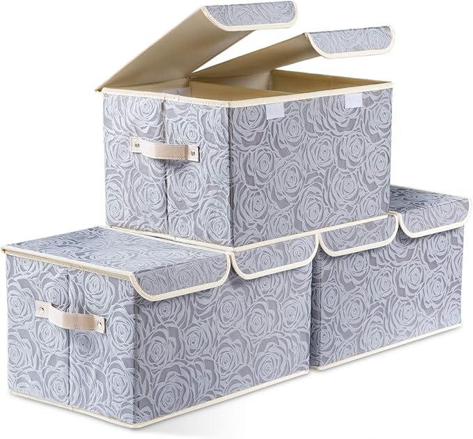 PRANDOM Large Foldable Storage Bins by Prandom