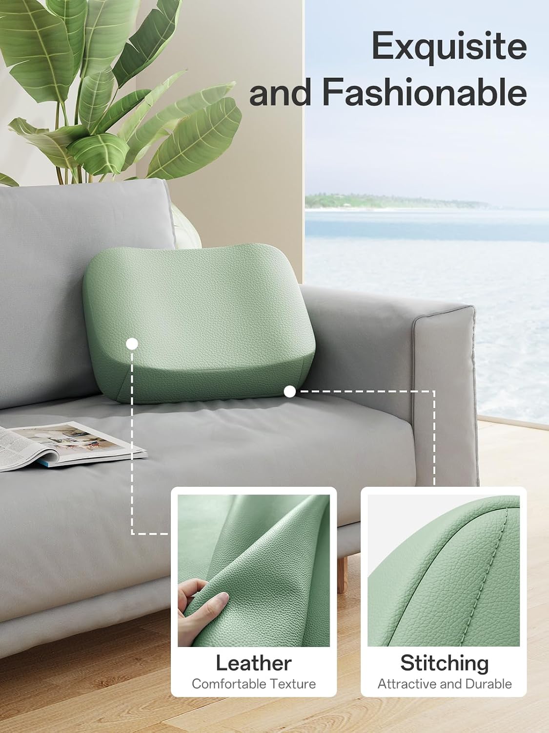 SAIJI Breathable Laptop Pillow, Ultra Lightweight Lap Desk with Cushion, Comp...