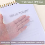 HAUTOCO 2 Packs to Do List Notepad, A5 to Do List Notebook - Image 4