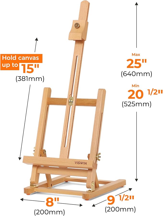VISWIN 25" H-Frame Tabletop Easel - Image 3