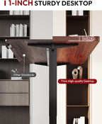SANODESK Electric Standing Desk 60 x 24 Inches Whole-Piece Desktop Height - Image 6