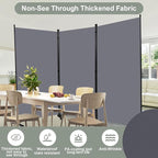 Room Divider 6FT Single Panel Privacy Screen, Portable Room Partitions and - Image 3