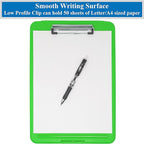 Think2Master Green Plastic Storage Clipboard. | 25% Heavier & Sturdier| Heavy - Image 4