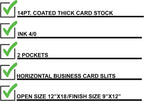 RE/MAX Folders "N01-White" 25 Pack