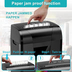Woolsche Paper Shredder, 18-Sheet Cross Cut - Image 8