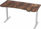 VIVO Electric 63 x 32 in Rustic Standing Desk, Memory Height Adjustment - Image 9
