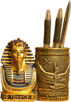 Daisylily Ancient Egyptian Pencil Holder, King Pharaoh Pen Cup, Pen Holder - Image 2