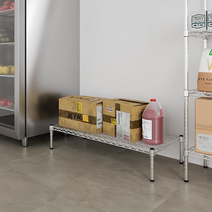 Regal Altair 18" Deep x 42" Wide x 8" Height 1-Tier Wire Shelving Kit | NSF - Image 6