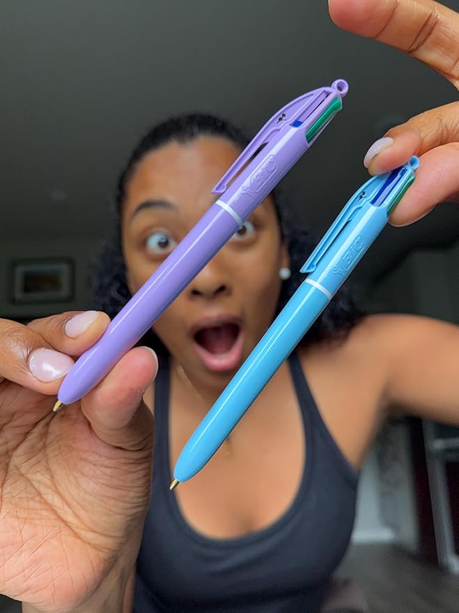 BIC 4 Color Pastel Ballpoint Pen - Image 2