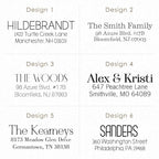 Address Stamp - Custom Stamps for Mailing I Create Personalized Name and Return - Image 2