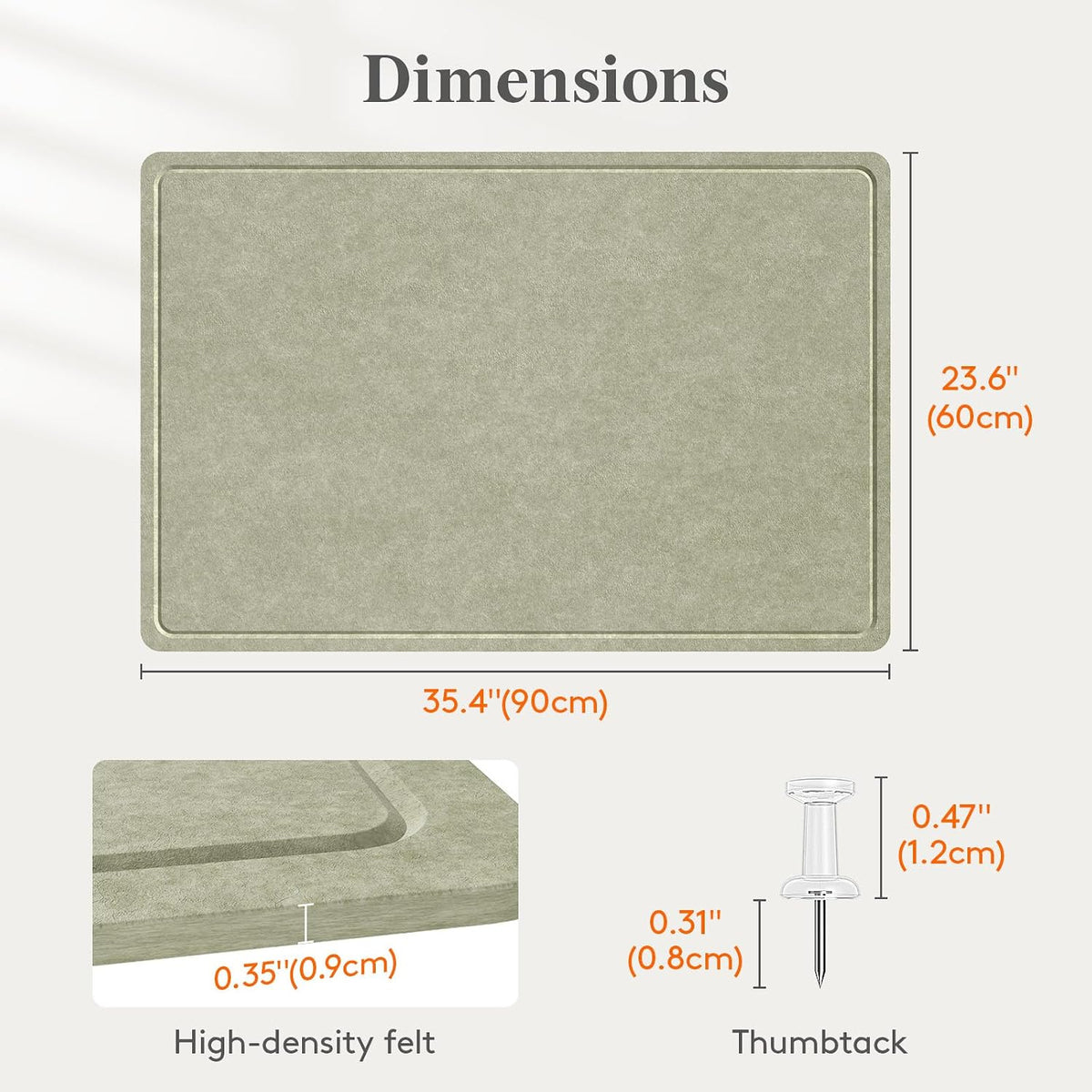 Lifewit Cork Board Alternative, 35.4"x 23.6" Bulletin Board with Se...