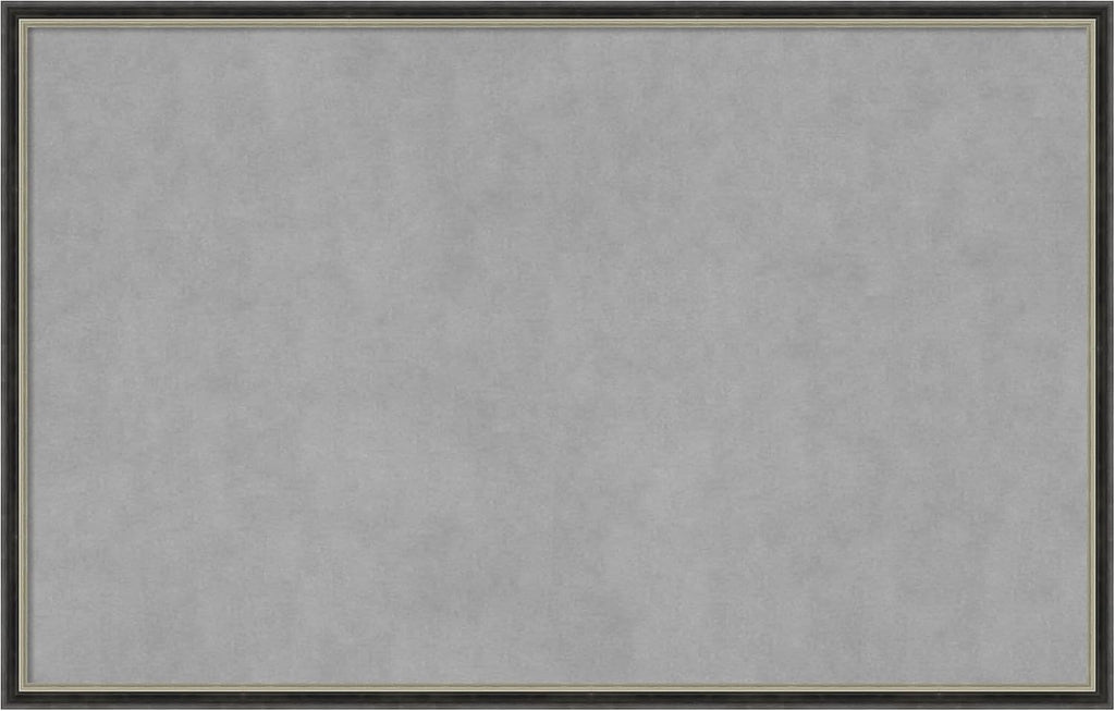 Amanti Art Black Framed Magnetic Board 21x33 Large Vision Board