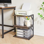 IBUYKE 2-Tier Desktop Printer Stand Holder, Book Shelf Printer Shelf - Image 5