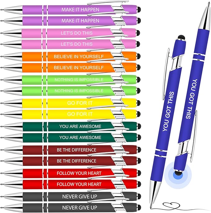 Greengines 20 Pcs Inspirational Pens - Image 9