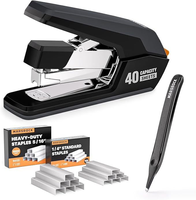 MARSROCK Effortless Stapler for Desk by Marsrock