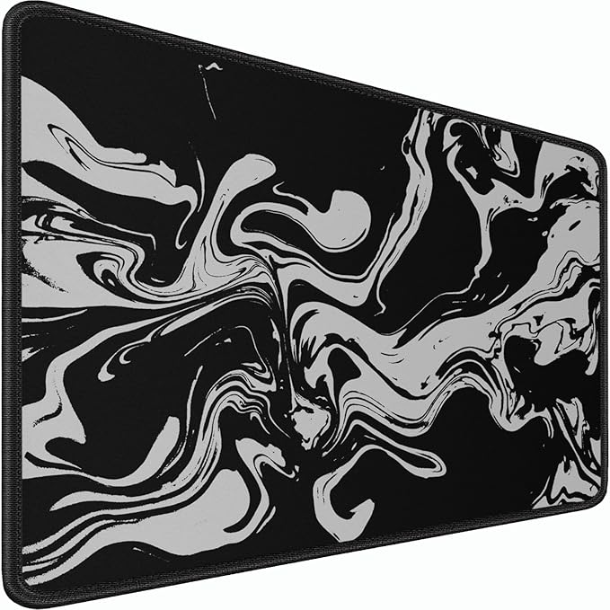 Gaming Mouse Pad, 31.5x15.7 inch Large Extended Computer Keyboard Mouse Mat by Naukay