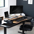 VIVO 32 inch Desk Converter, K Series, Height Adjustable Sit to Stand Riser - Image 2