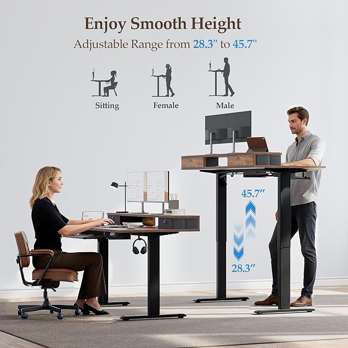 Klicelor 48 Inch Electric Standing Desk - Image 6