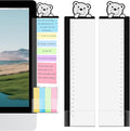 Office Desk Accessories 2pcs Multifunction Computer Monitor Memo Board by Zcxbeh