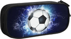 Blue Sports-Themed Pencil Case by SNAPMADE