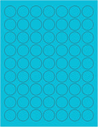 NextDayLabels - 8-1/2 x 11 Neon Color High Light Fluorescent Labels by NextDayLabels